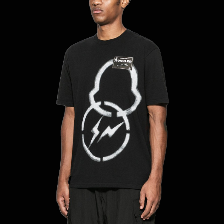 【代購】Fragment Design X Moncler T-Shirts Men Black