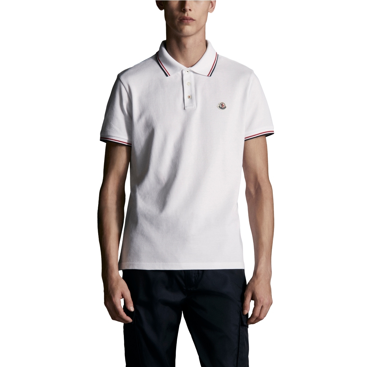 【代購】Moncler Logo Patch Short-Sleeved Polo Shirt