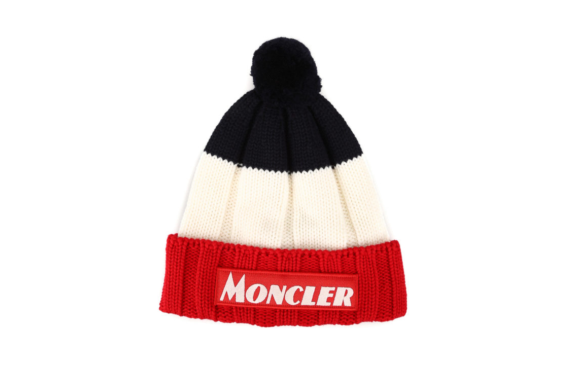 【代購】Moncler Virgin Wool Beanies Men's Multicolor