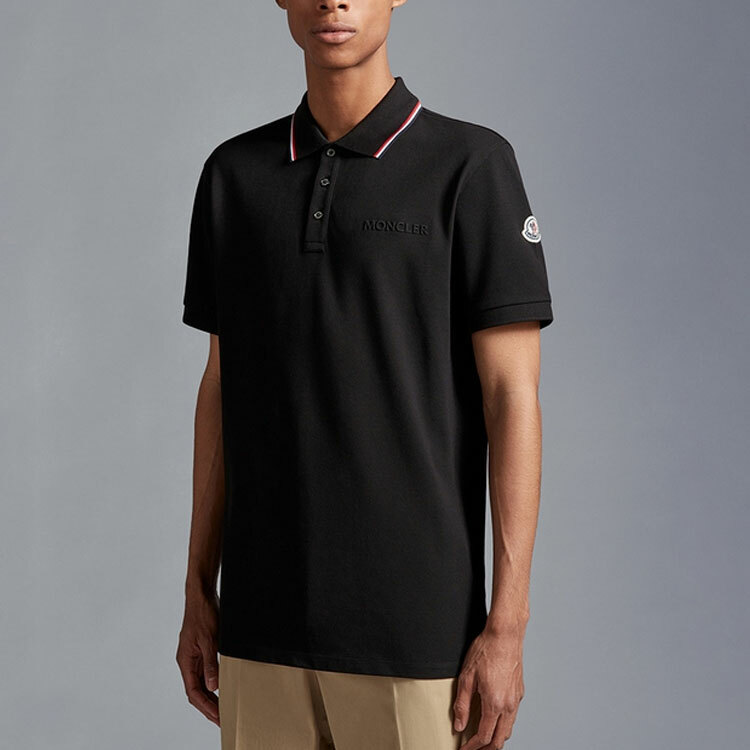 【代購】Moncler Logo Patch Polo Shirt