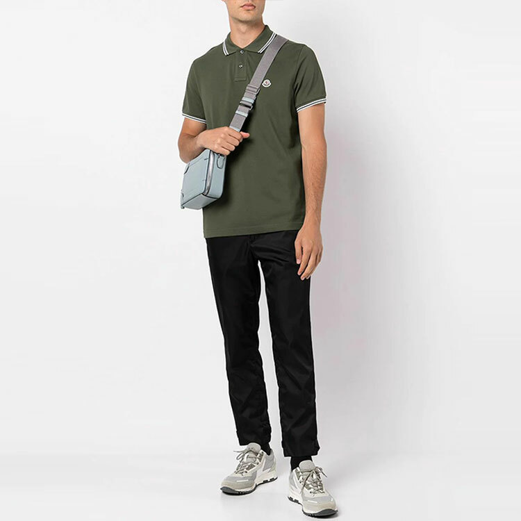 【代購】Moncler Logo patch Cotton Polo Shirt