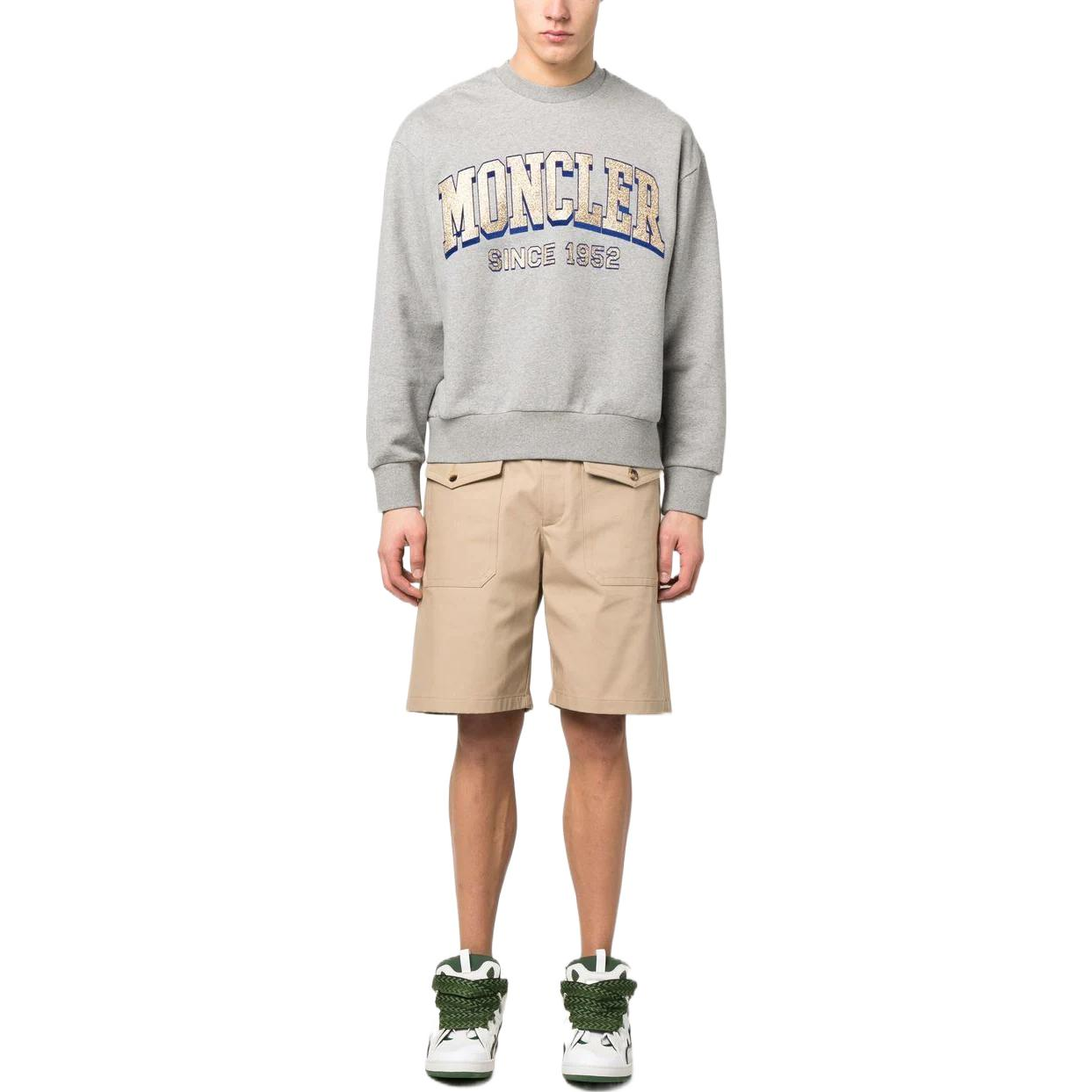 【代購】Moncler Logo Printed Crewneck Sweatshirt