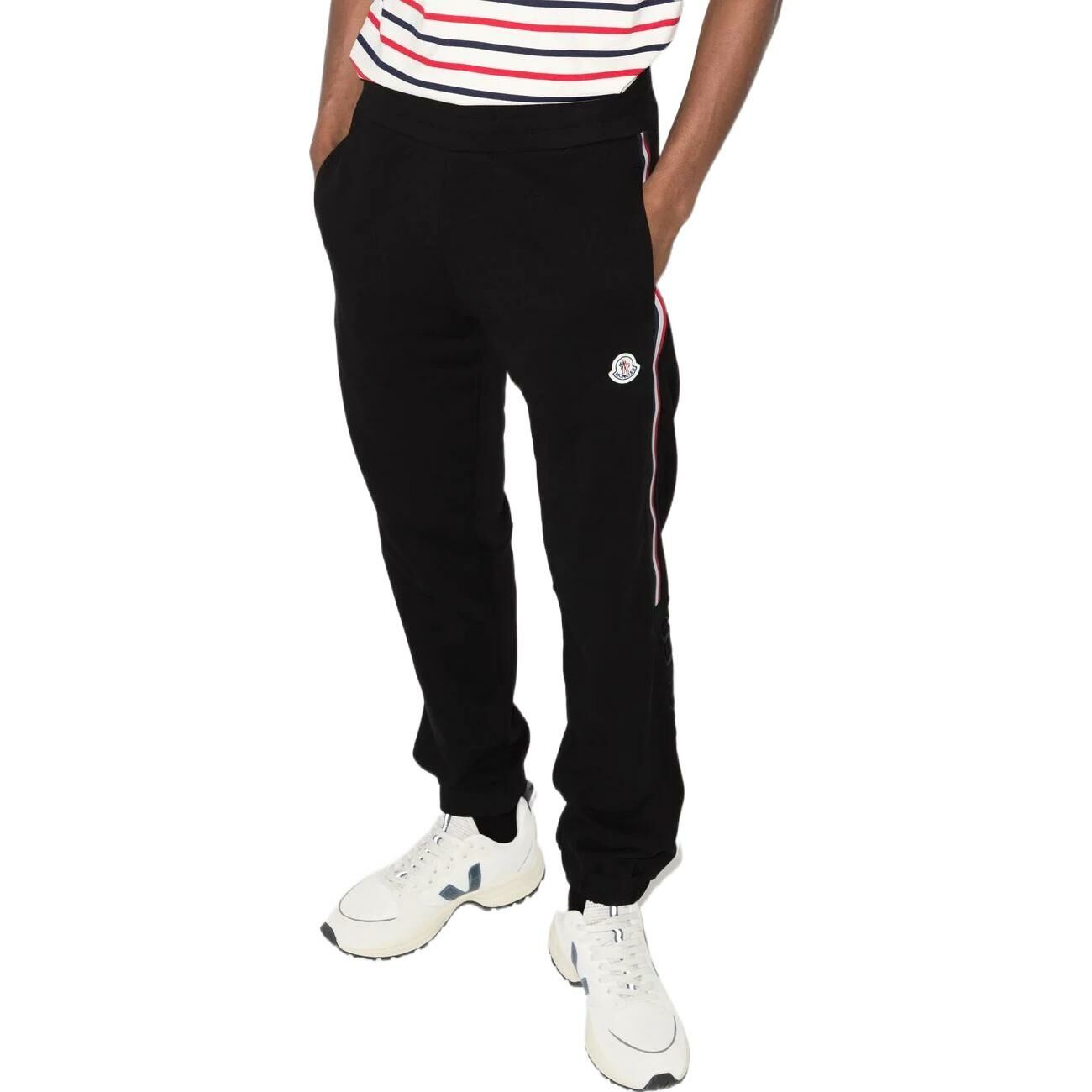 【代購】Moncler Knitted Sweatpants Men Black