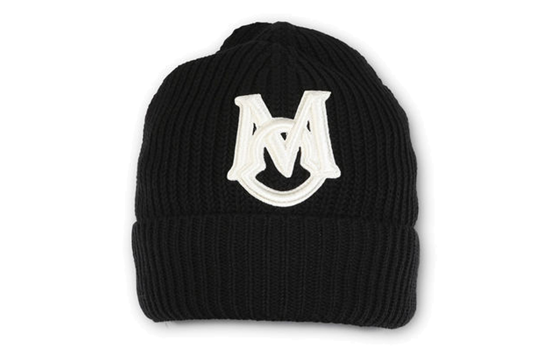 【代購】Moncler Cotton Beanies Men's Black