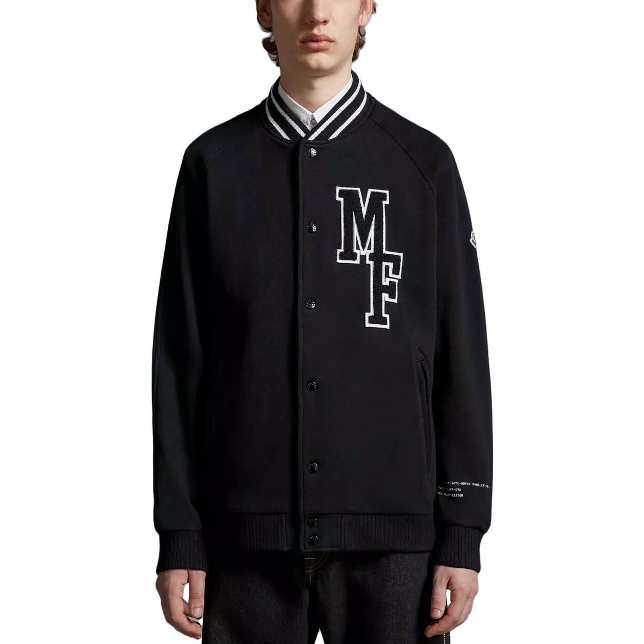 【代購】Fragment Design X Moncler Baseball Jerseys Unisex Black