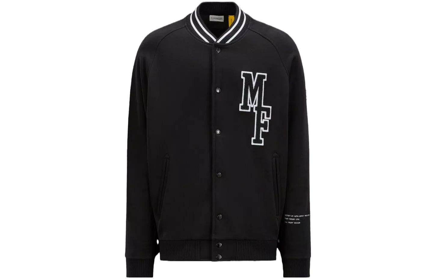【代購】Fragment Design X Moncler Baseball Jerseys Unisex Black