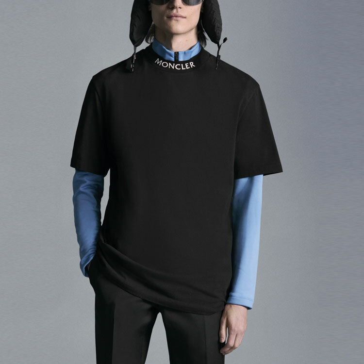 【代購】Moncler SS22 T Shirt Men's Black