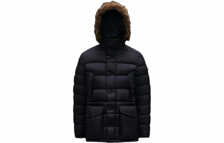 【代購】Moncler SS22 Solid Color Hooded Down Jacket Men's Blue
