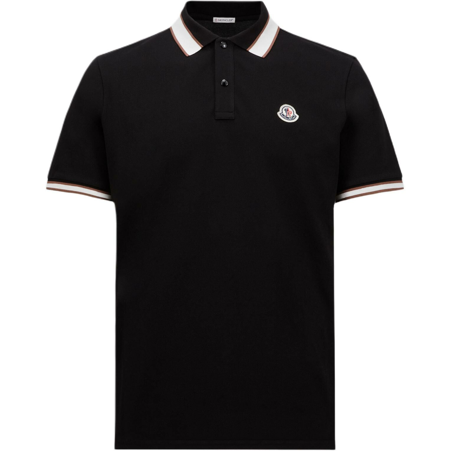 【代購】Moncler Logo Patch Short Sleeved Polo Shirt