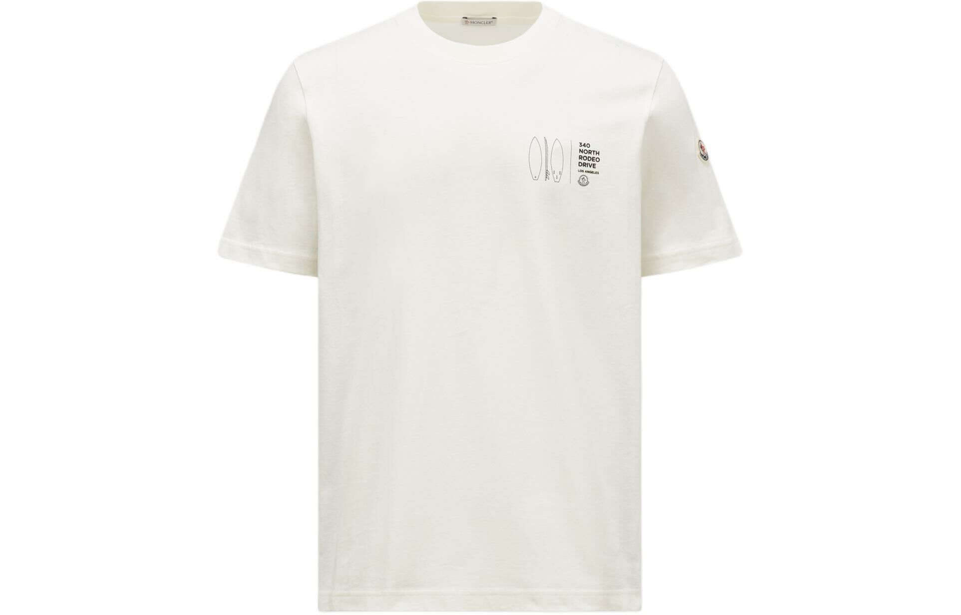 【代購】Moncler Logo-print Cotton T-shirt