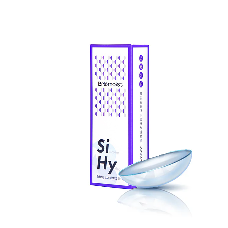 氧視加矽水膠透明日拋(30片）