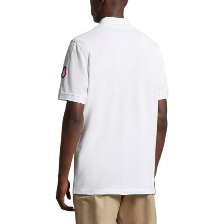 【代購】Moncler Logo Detailed Short Sleeved Polo Shirt