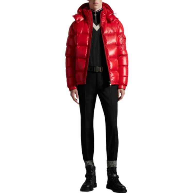 【代購】Moncler Maya Series Down Jacket Winter Model Men's Red