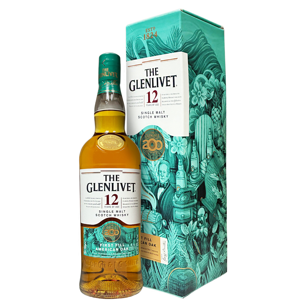 Glenlivet 12 Years Old 200th Anniversary Edition 43%