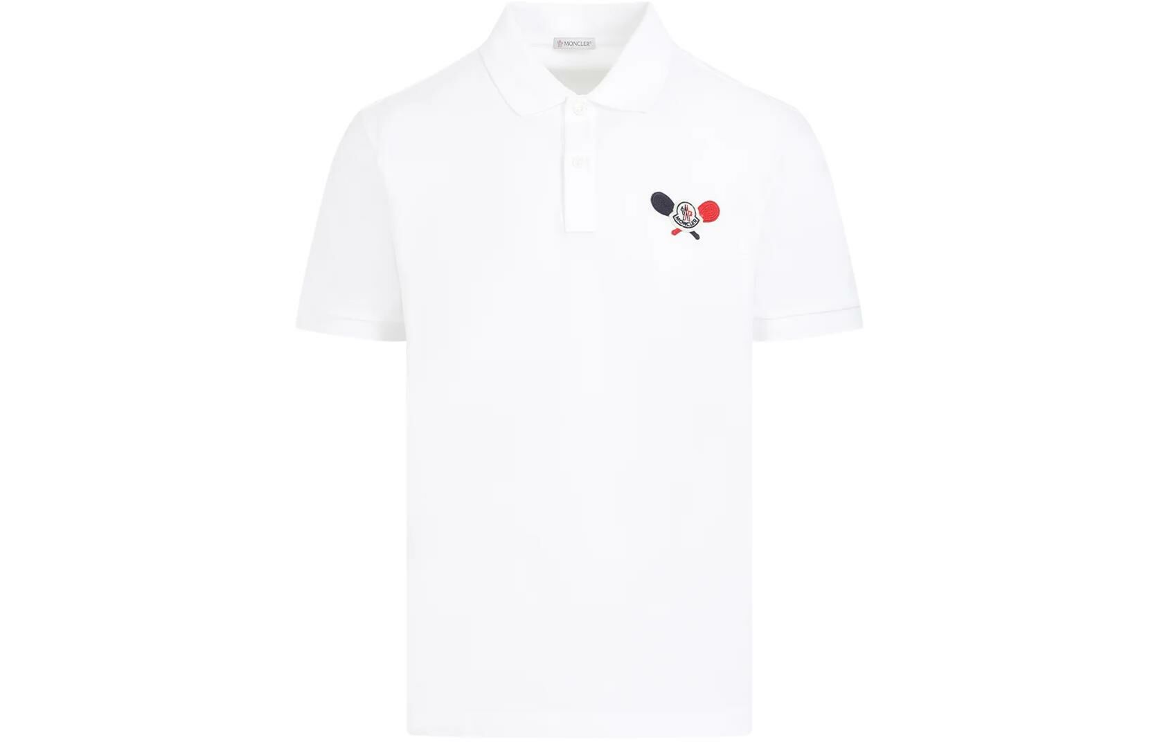 【代購】Moncler Logo Patch Short-Sleeved Polo Shirt