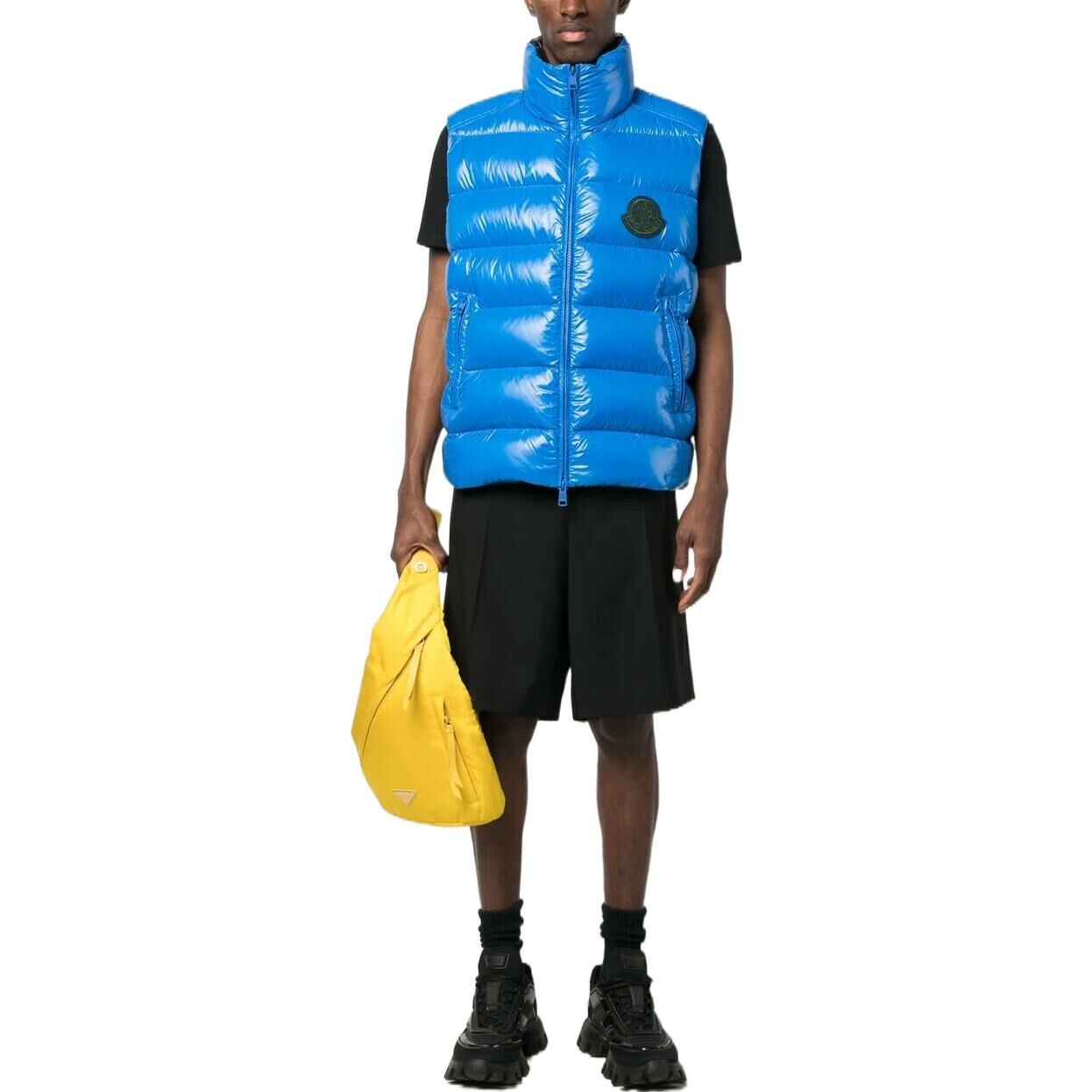 【代購】Moncler Logo patch Padded Gilet