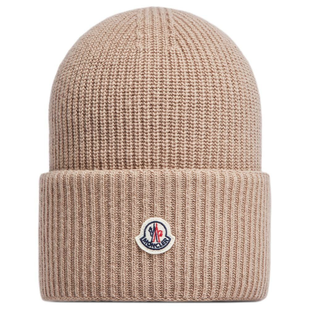 【代購】Moncler Logo Patch Knit Beanie