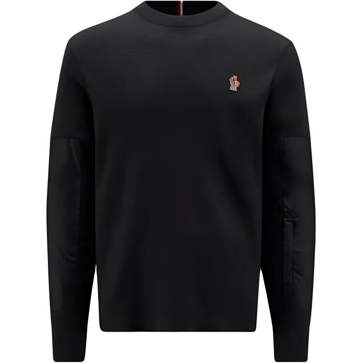 【代購】Moncler Logo Embroidered Knitted Jumper