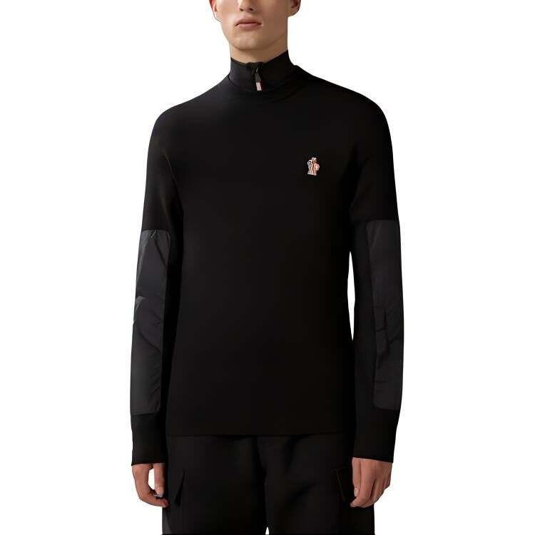 【代購】Moncler Logo Embroidered Knitted Jumper