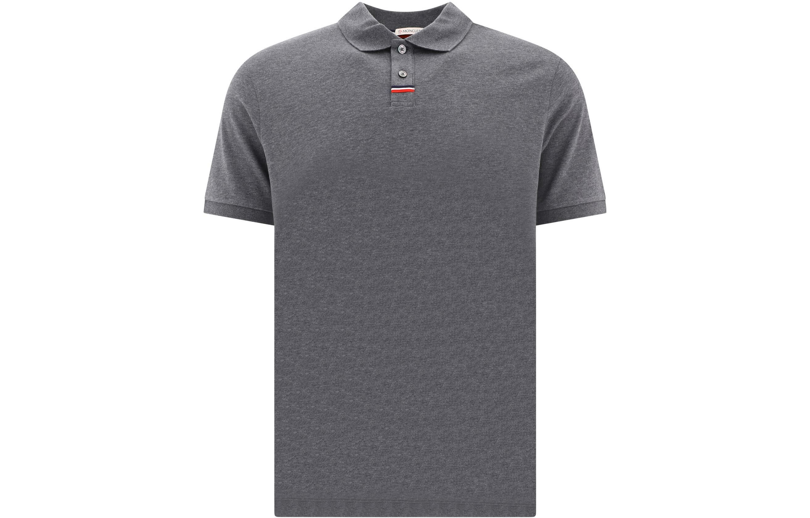 【代購】Moncler SS22 Polo Shirts Men Gray
