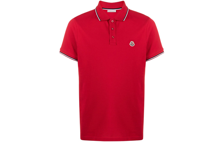 【代購】Moncler Logo appliqué Cotton Polo Shirt