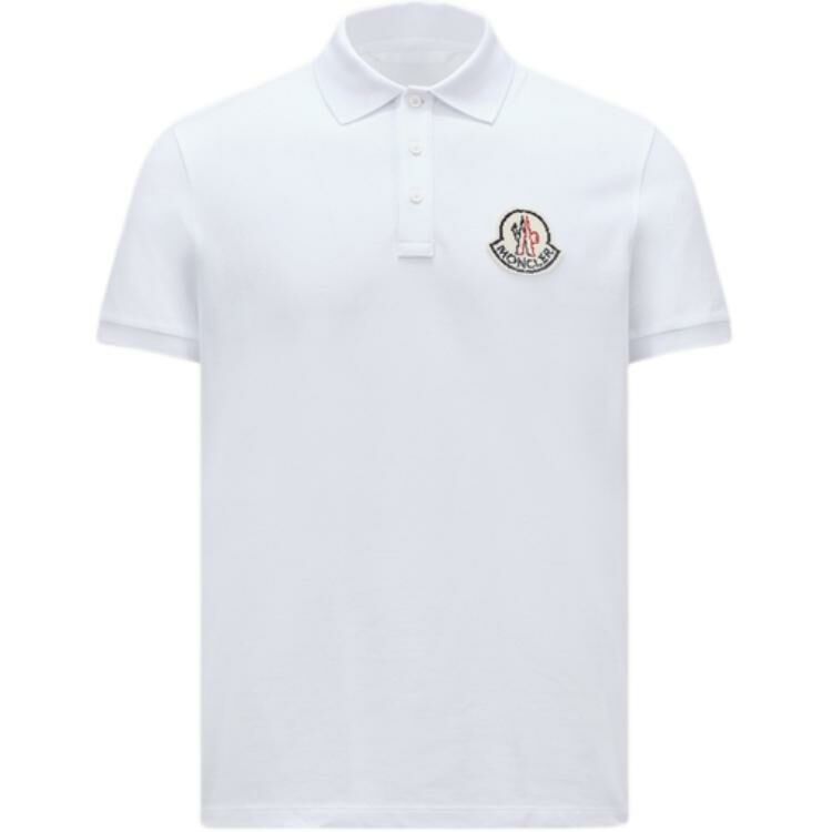 【代購】Moncler Logo Patch Short-Sleeved Polo Shirt