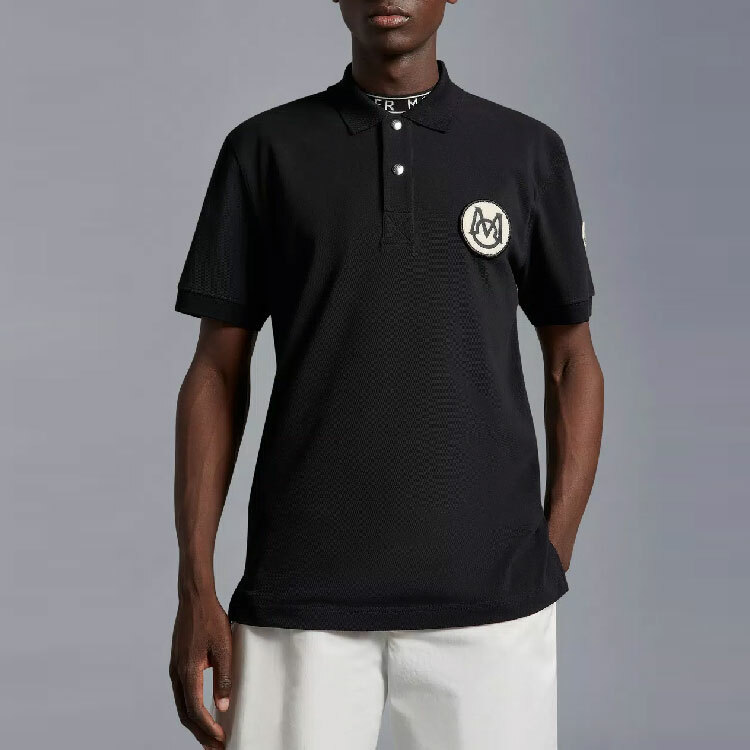 【代購】Moncler Polo Shirts Men Black