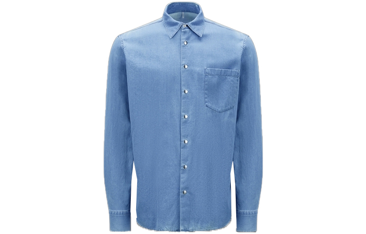 【代購】Moncler Shirts Men Light Blue