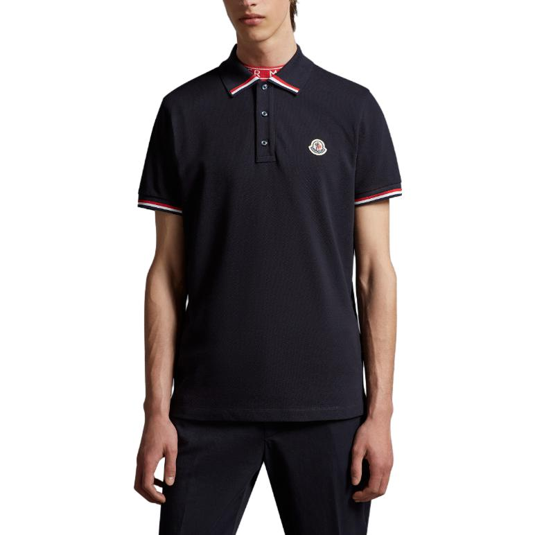 【代購】Moncler Polo Shirt Men's Dark Blue