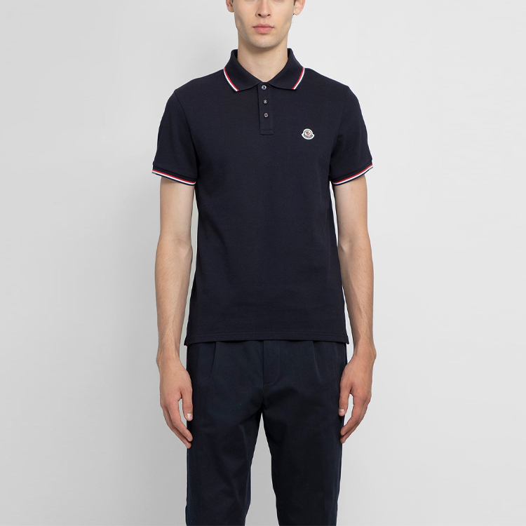 【代購】Moncler Logo Patch Polo Shirt