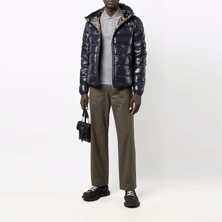 【代購】Moncler Down Jacket Winter Men's Navy Blue