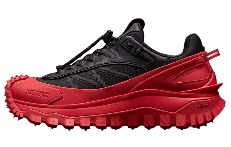 【代購】Moncler Trailgrip Gore-Tex Black Red