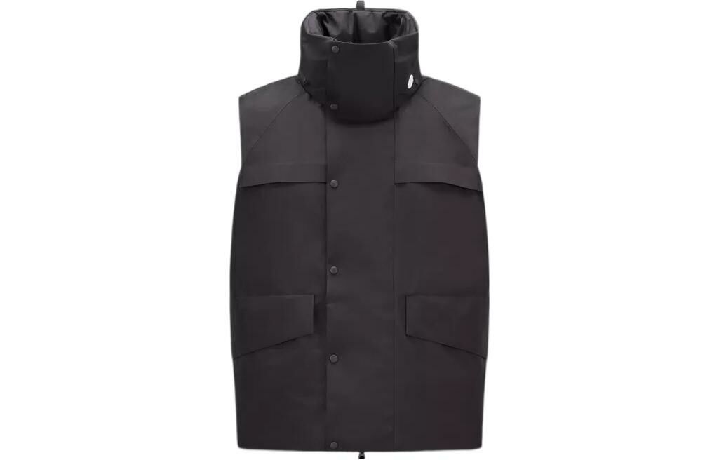 【代購】Moncler X Hyke Logo Detailed Zip-Up Padded Gilet