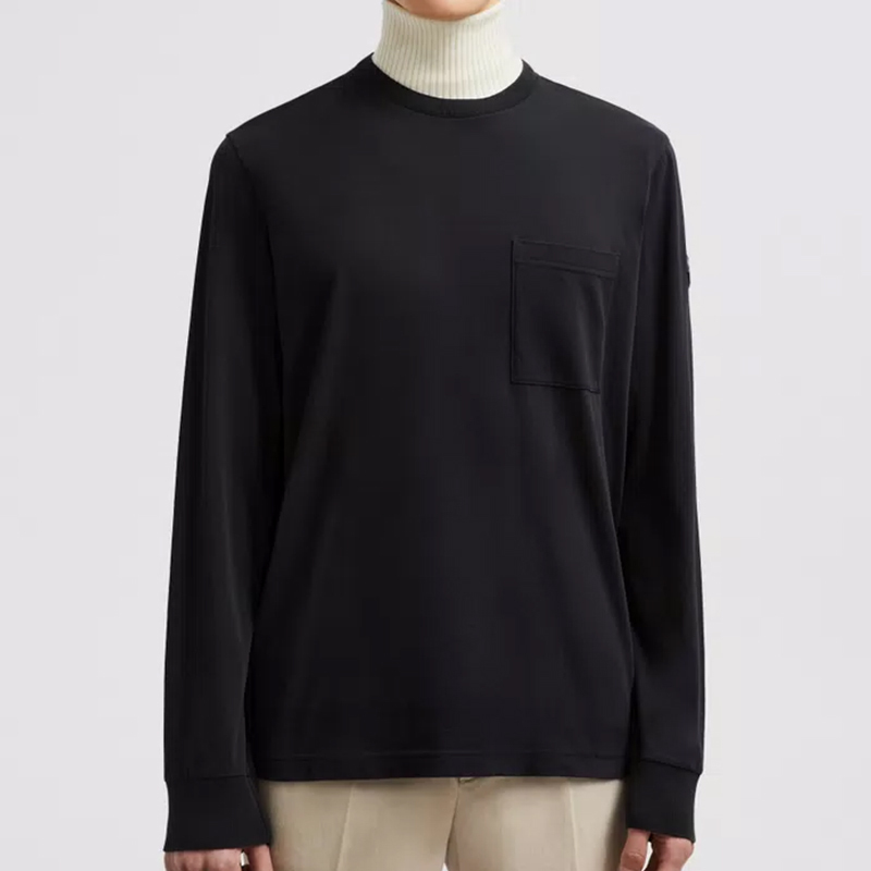 【代購】Moncler FW24 T-Shirt Unisex Black