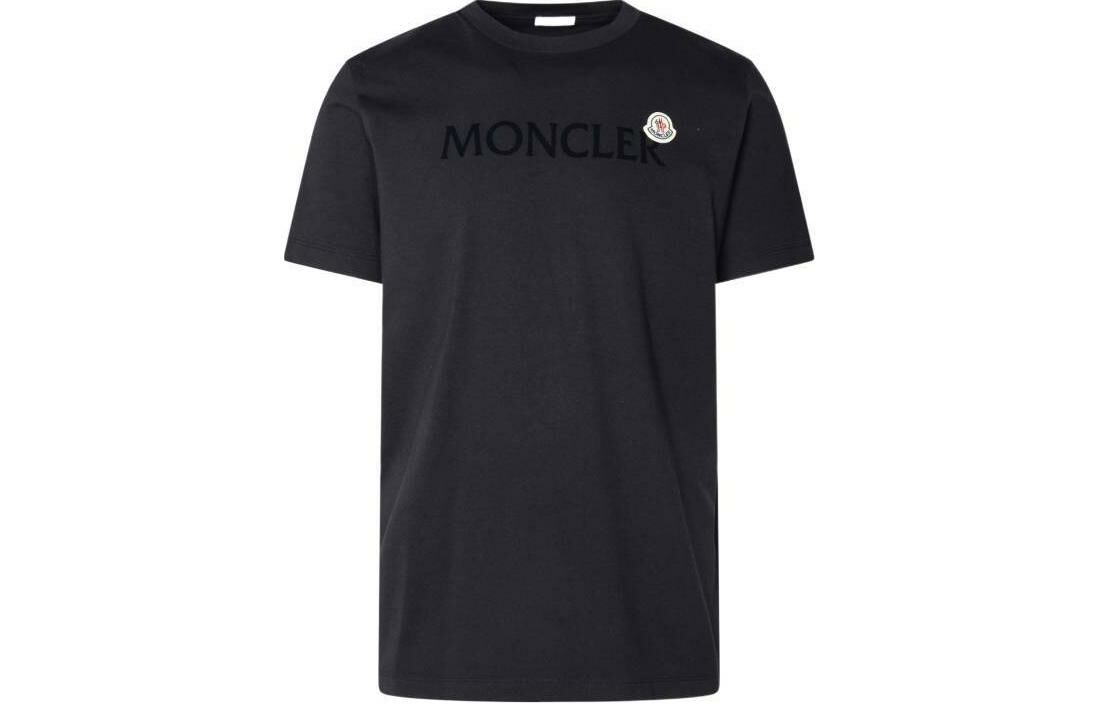【代購】Moncler Flocked Crewneck T-Shirt