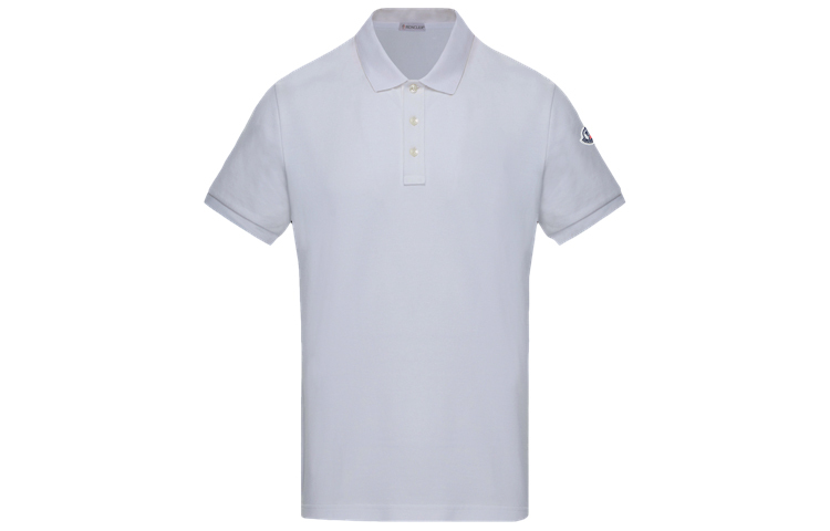 【代購】Moncler Polo Shirts Men Ivory White