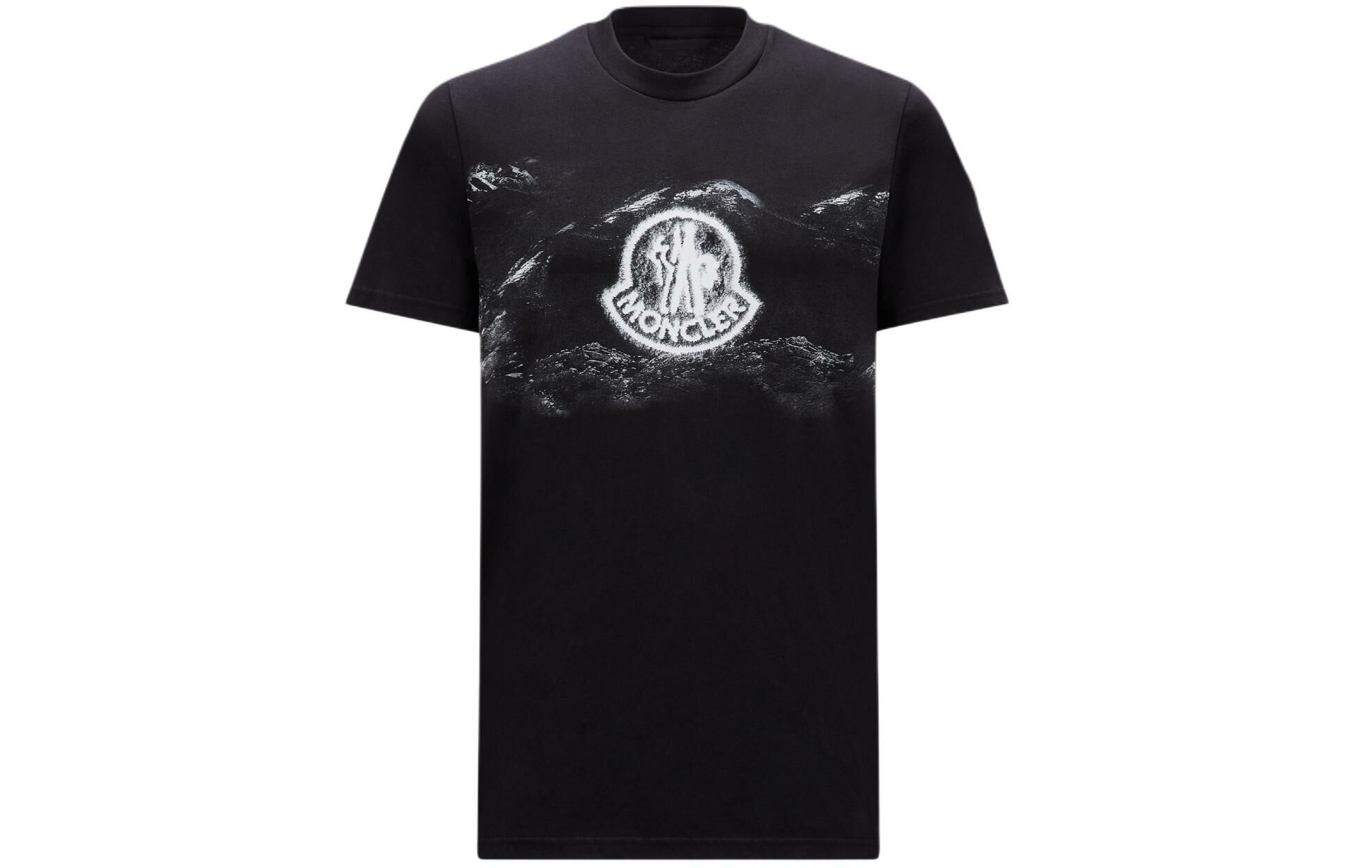 【代購】Moncler Logo print Cotton T shirt