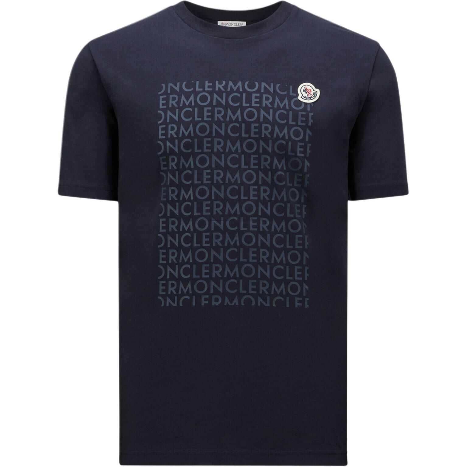 【代購】Moncler Logo Printed Crewneck T Shirt