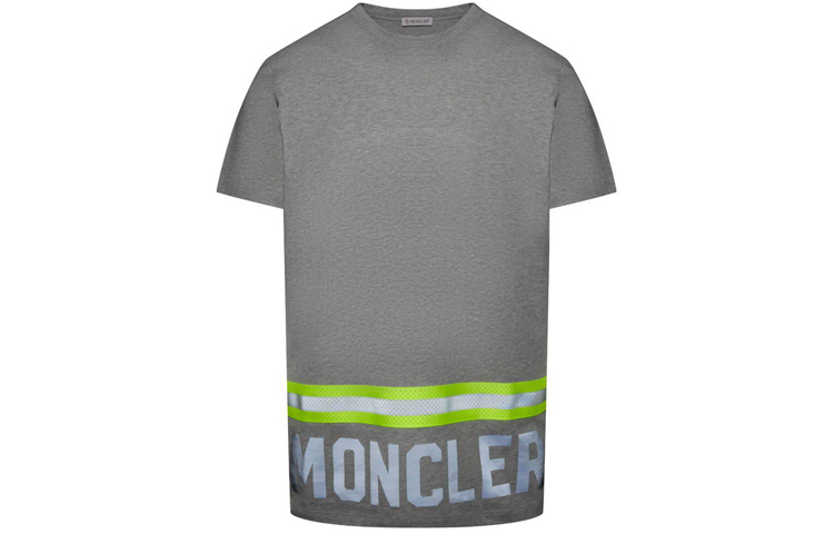 【代購】Moncler High Vis Logo Print T-shirt