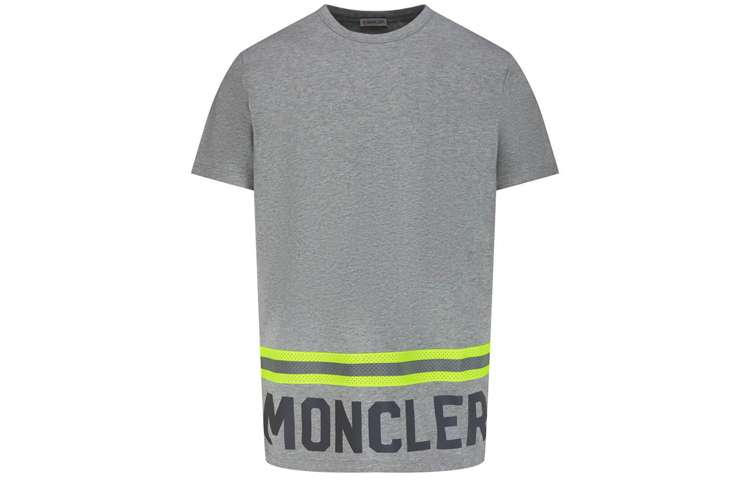 【代購】Moncler High Vis Logo Print T-shirt