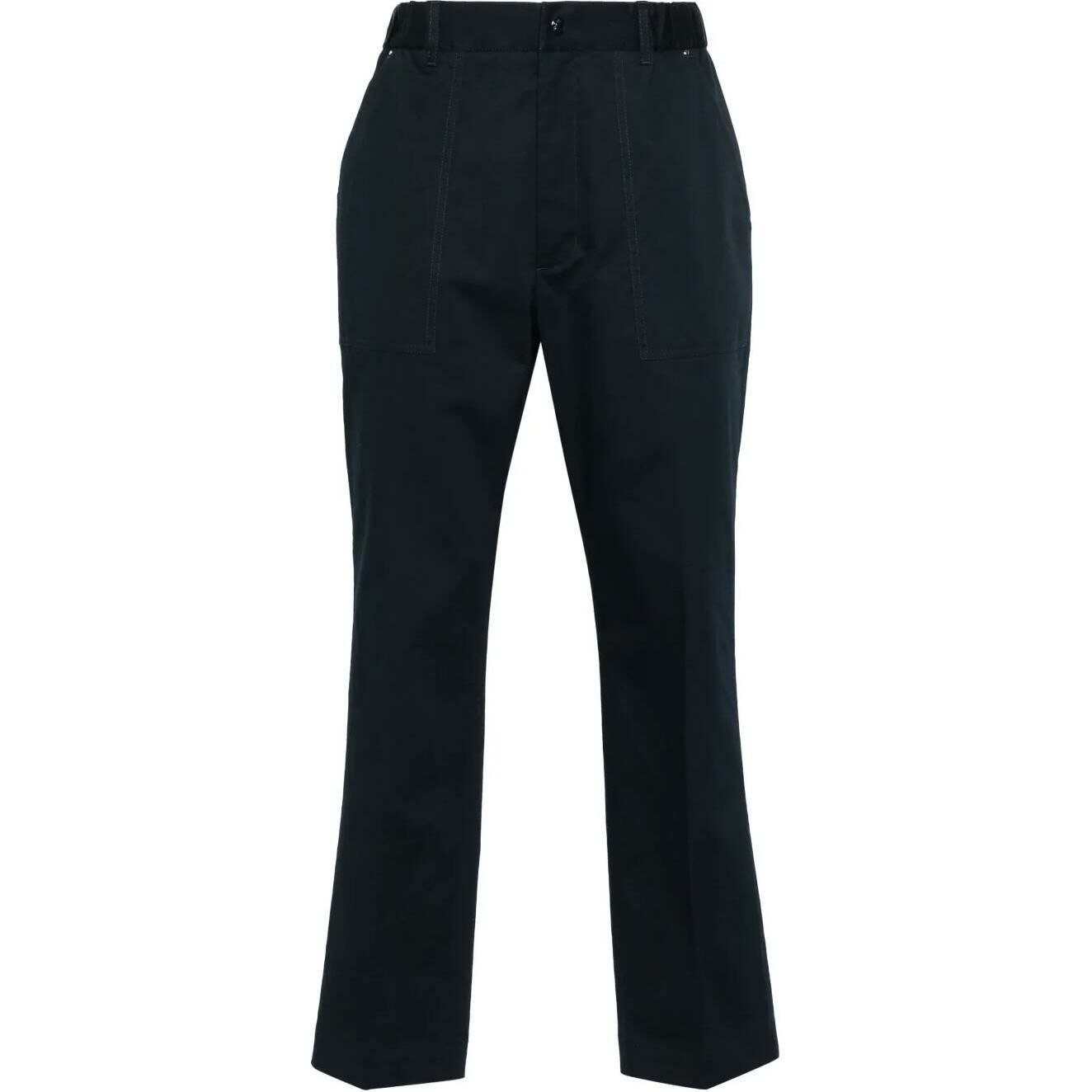 【代購】Moncler Logo Patch Slim Fit Trousers