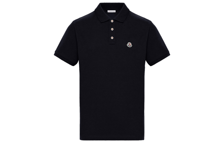 【代購】Moncler Logo patch Cotton Polo Shirt