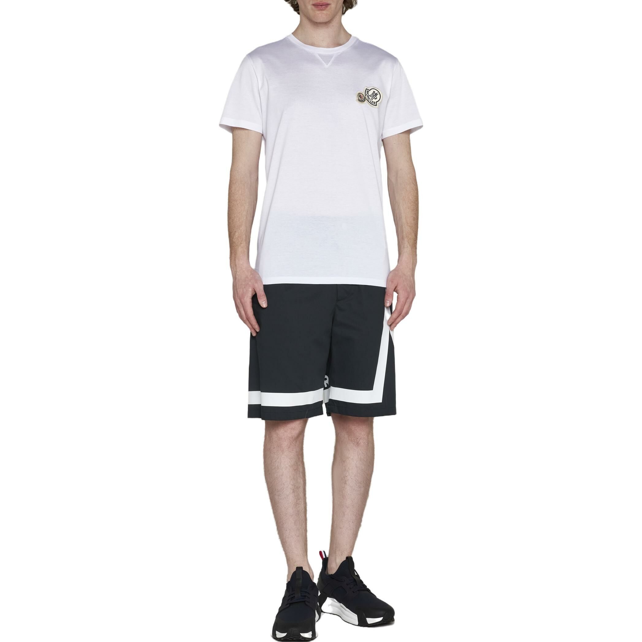 【代購】Moncler Double Logo Crewneck T Shirt