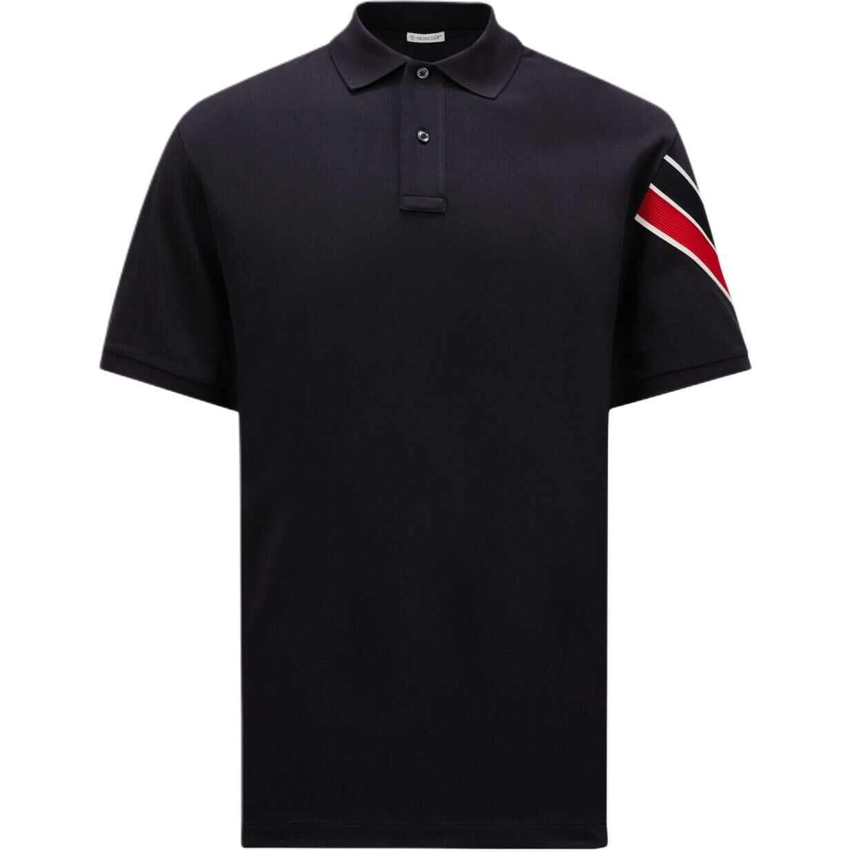 【代購】Moncler Logo Patch Short Sleeved Polo Shirt