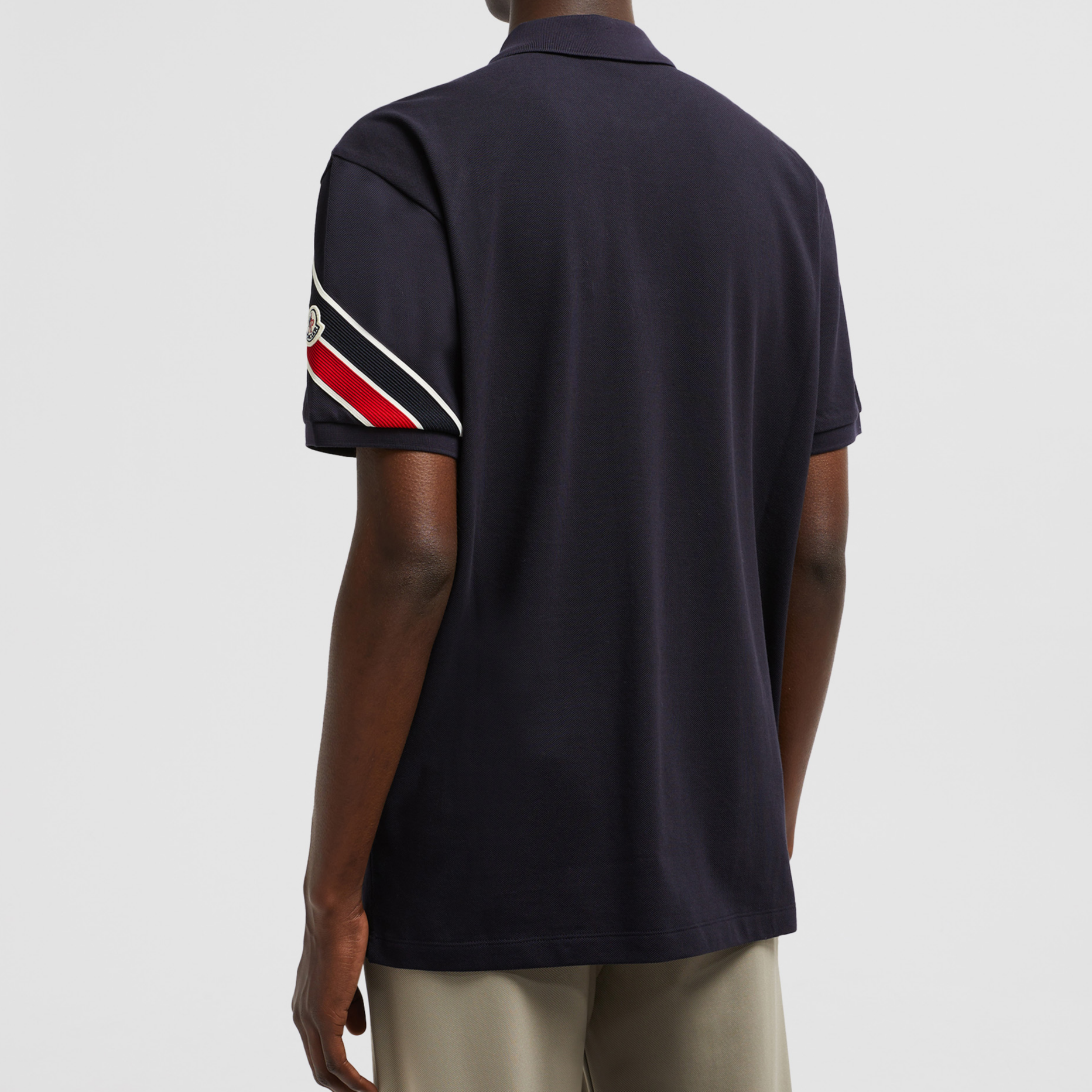 【代購】Moncler Logo Patch Short Sleeved Polo Shirt