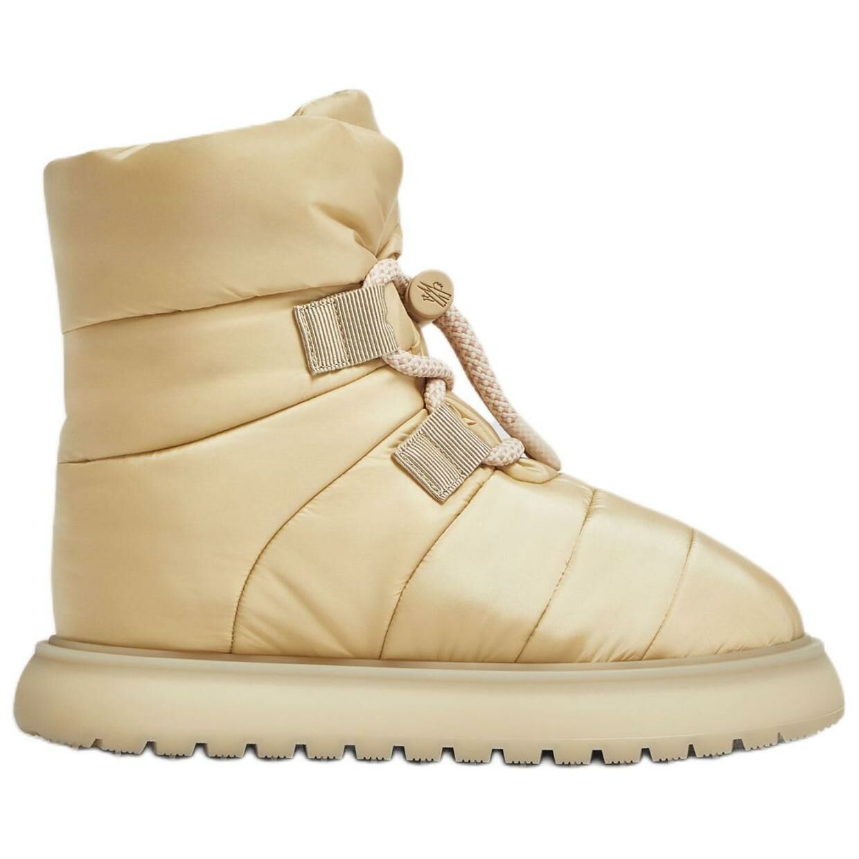 【代購】Moncler Gaia Pull Ankle Boots 3.5cm Women's Beige