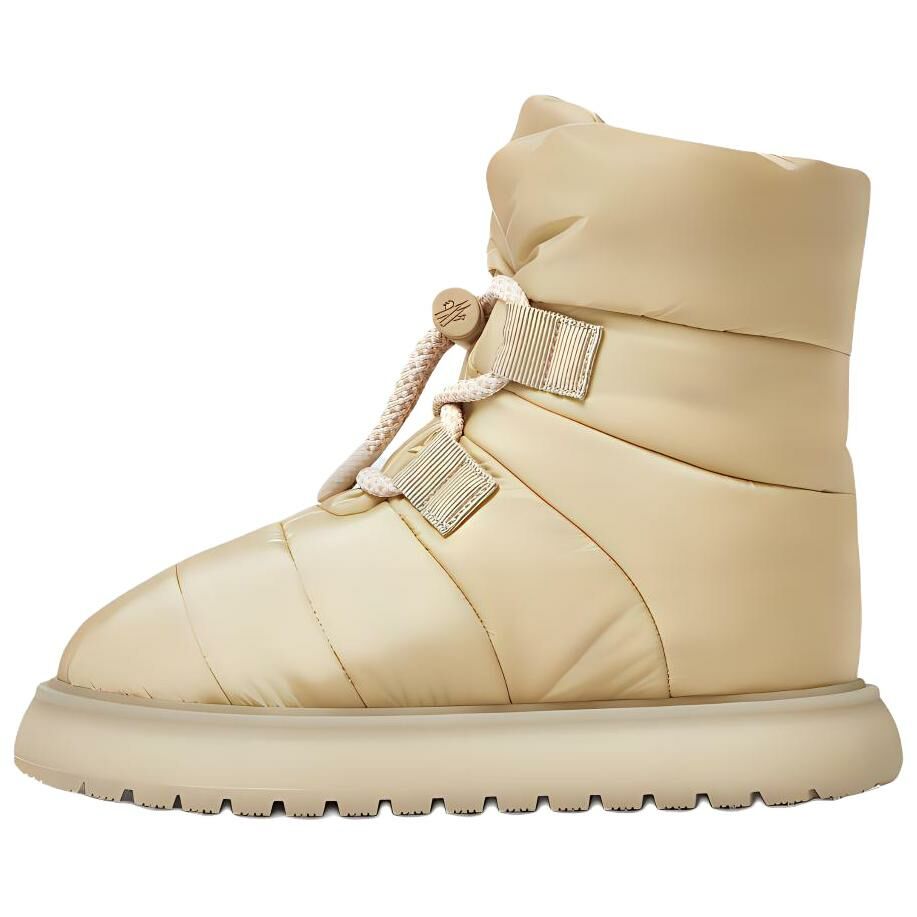 【代購】Moncler Gaia Pull Ankle Boots 3.5cm Women's Beige