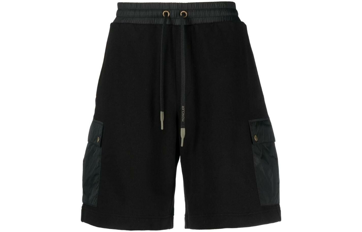 【代購】Moncler Logo patch Cotton Shorts