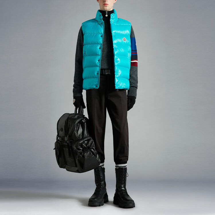 【代購】Moncler Vest Men's Green Turquoise