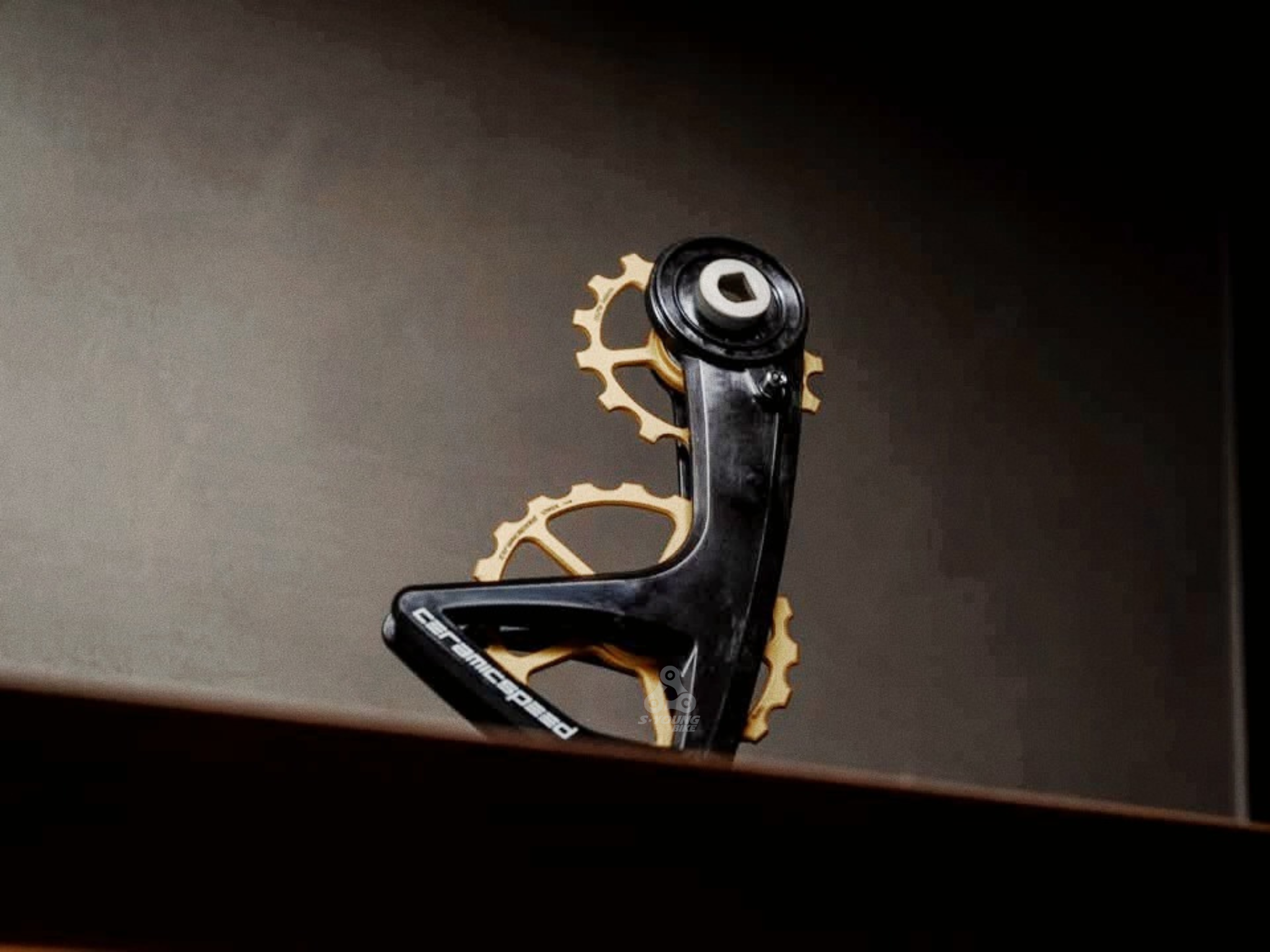 【Ceramicspeed】限定版 OPSW RS 加大導輪 / 特仕霧面金 Shi 9250終身保固